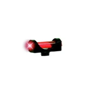 Marble's Expert Extra-Lum Front Shotgun Bead 0.094" Diameter 6-48 Oversize Thread 3/32" Shank Orange