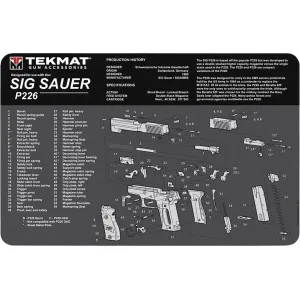 Tekmat Handgun Sig Sauer P226 Cleaning Mat Black