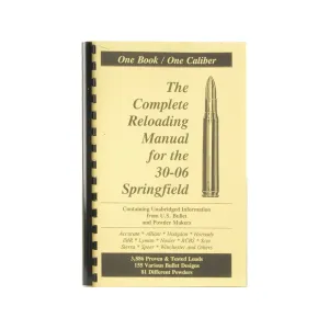 Loadbooks USA 30-06 Springfield Reloading Manual