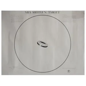 NRA Official Shotgun Patterning Target ST-2 40-Yard Paper 25PK
