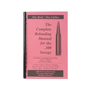 Loadbooks USA 300 Savage Reloading Manual