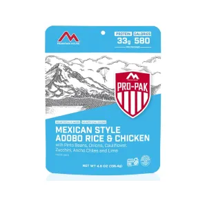 Mountain House Pro Pak Mexican Style Adobo Rice & Chicken Freeze Dried Food