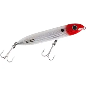 Heddon Salt Water Super Spook XT Topwater Red Head Flash