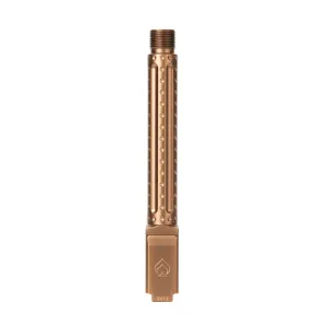 Glock 17 Gen 3-4 Threaded PVD Copper Bomber fluted Premium Series