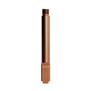 Glock 17 Gen 3-4 1/2x28" Threaded PVD Copper Non-fluted Premium Series