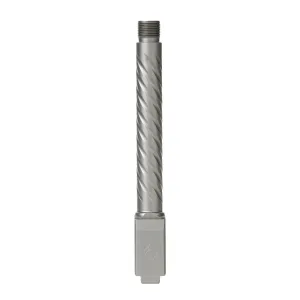 SIG P320 FULL PVD Light Gray Threaded Spiral Fluting No LCI
