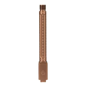 SIG P320 FULL PVD Copper Threaded Bomber Fluting No LCI