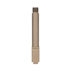 Glock 19 Gen 3-5 1/2x28" Threaded PVD FDE Non-fluted Premium Series