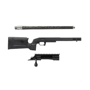 Stag Pursuit Bundle: 20" .308 Win Proof Carbon Fiber Barrel & Short Action w/ Black KRG Bravo Chassis