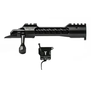 SOLUS Lightweight Long Action (.540) w/ Trigger Tech Primary Single-Stage Straight Flat - Black PVD