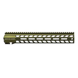 Stag 10 13.5" Slimline M-LOK Gen2 Handguard - OD Green Cerakote