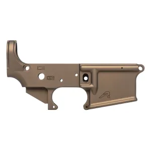 AR15 Stripped Lower Receiver, Gen 2 - Burnt Bronze Cerakote