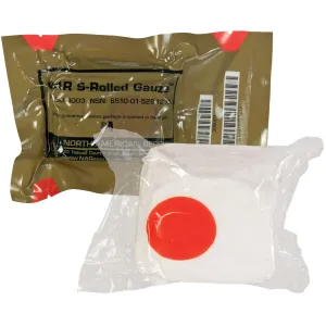 North American Rescue S-Rolled Gauze 4.5" x 4.1 Yards