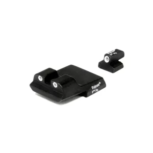 Trijicon Bright & Tough Tritium Night Sight Set for Smith & Wesson 3904 / 3906 / 6904 Pistols