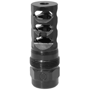 Primary Weapons Systems FRC .30 CAL Flat 3-Port Suppressor Mount Compensator - 5/8x24