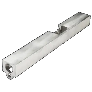 Lone Wolf Arms AlphaWolf Featureless Stripped Slide for Gen 3 Glock 21L Pistols
