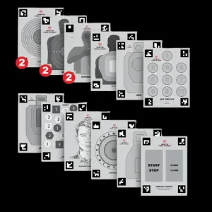 Mantis Laser Academy Standard Smart Targets 12-Pack