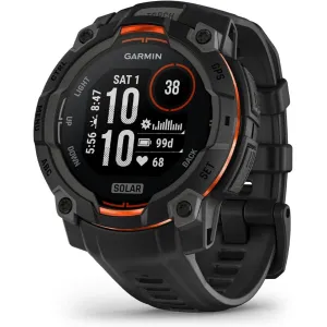Garmin Instinct 3 Solar GPS Smartwatch 45mm - Black