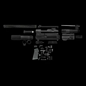 TacFire AR-15 5" 7.62x39 Unassembled Pistol Kit w/ Standard Pistol Buffer Tube Kit