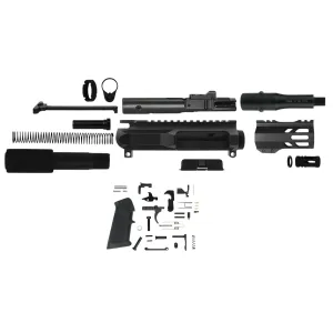 TacFire AR-15 9mm Unassembled Pistol Kit w/ Lower Parts Kit - 4.5"