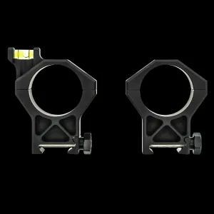 Hawkins Precision Ultra Light Tactical 1913 Picatinny 34mm Scope Rings with Offset Level Cap - XH