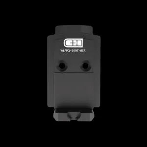 C&H Precision Holosun 509T Red Dot Adapter w/ Rear Sight for Walther PPQ, Q4, Q5 Pistols