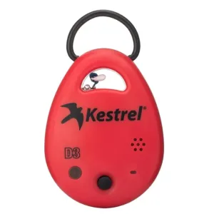 Kestrel DROP D3 Environmental Data Logger Red