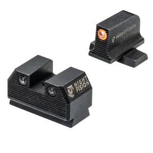 Night Fision Optics Ready Stealth Night Sight Set for Sig P365 / P320 w/ EPS Carry - Orange