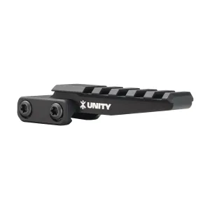 Unity Tactical FAST Picatinny Thermal Riser - BLK
