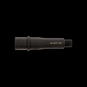 TacFire AR-15 Blow Back .45 ACP 1:16 4140 Chrome Moly Steel Barrel - 5/8x24 - 4.5"