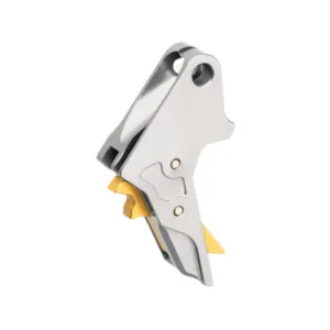 Tyrant Designs CNC Trigger for S&W M&P / M&P 2.0 Pistols - GREY/GOLD