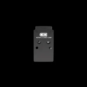 C&H Precision C&H COMP Optics Mounting Plate w/ Protective Shroud for Walther PDP 2.0 Pistols