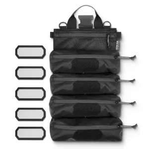 Acetac Gear Tool Roll Pack - Black