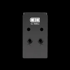 C&H Precision V4 MIL/LEO Trijicon RMRcc Red Dot Adapter for Glock MOS Pistols