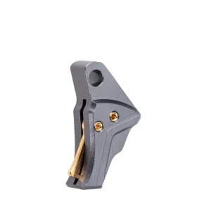 Tyrant Designs I.T.T.S. Trigger for Glock Gen 3 / 4 Pistols (Gray, Gold)