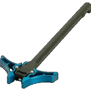 Timber Creek Outdoors AR-10 Enforcer Ambidextrous Charging Handle - Blue Anodized