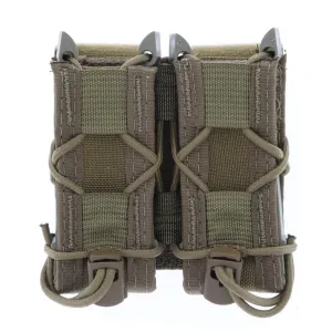 HSGI Double Pistol TACO Belt Mounted Magazine Pouch - COYOTE BROWN