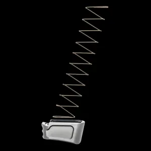Tyrant Designs +2 Magazine Extension for Glock 43 Pistols - GRY