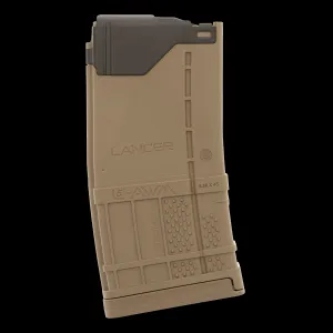 Lancer L5 Gen 2 AR-15 .223 / 5.56 15/20-Round Advanced Warfighter Magazine - FDE