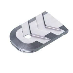 Tyrant Designs Magazine Base Plate for Glock 43X / 48 Pistols (GRAY)