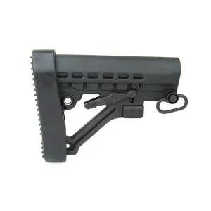 TacFire AR-15 6-Position Mil-Spec M4 Stock w/ Pad and QD Sling Swivel