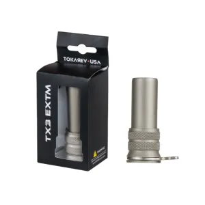 SDS Imports +1 Magazine Tube Extension for Tokarev TX3 12HD / HDA1 Shotguns - Nickel
