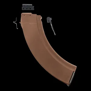 Bulgarian AK-47 7.62x39mm 40-Round Reinforced Steel Lug Polymer Magazine - BRN