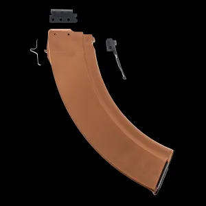 Bulgarian AK-47 7.62x39mm 40-Round Reinforced Steel Lug Polymer Magazine - FDE