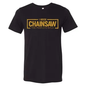 Noveske Chainsaw Stencil T-shirt - Black - Medium