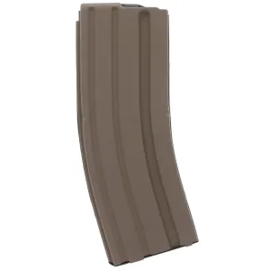 ASC AR-15 .223 / 5.56mm 15/30-Round Stainless Steel Magazine - FDE