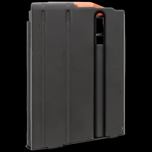 ASC AR-15 .350 Legend 5-Round Magazine w/ Orange Follower - Black