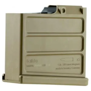 FN Ballista .338 Lapua Mag 5-Round Factory Magazine - FDE