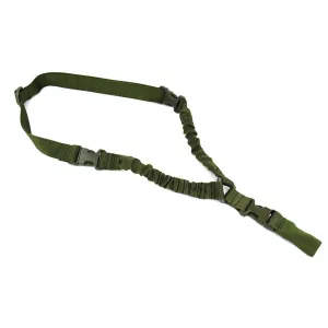 TacFire One Point Heavy Duty Double Bungee Sling - ODG