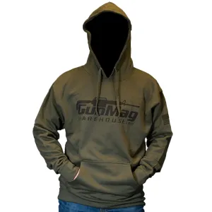 GunMag Premium Cotton Logo Hoodie (ODG S)
